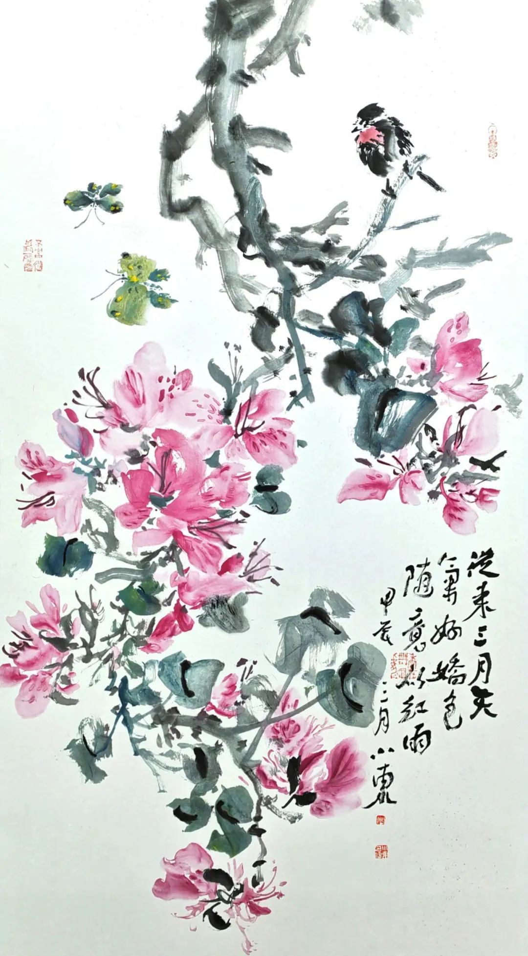 伍小东·《山雨初晴蛙声急》丨逸笔草草，山风野色