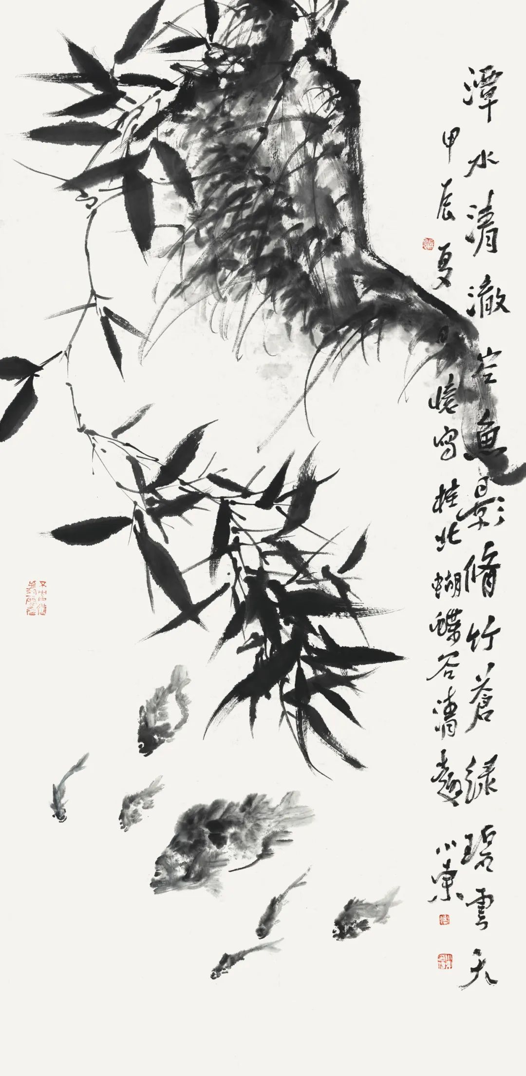 伍小东·《山雨初晴蛙声急》丨逸笔草草，山风野色