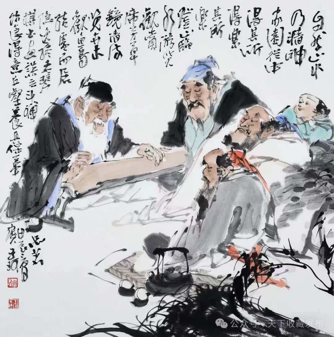 那是他心中的桃花源——看王珂画展《最深的牵挂》，动了心弦