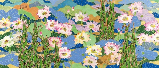 郭怡孮·花鸟画④丨巴黎访学拓宽文化视野，促成大花鸟意识的觉醒