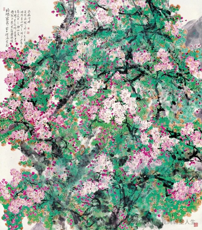 郭怡孮·花鸟画④丨巴黎访学拓宽文化视野，促成大花鸟意识的觉醒