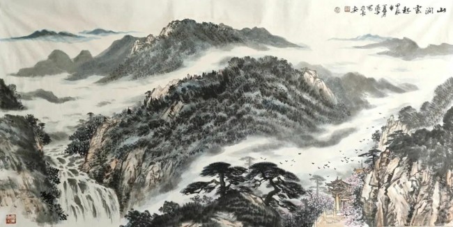 张平·山水花鸟画丨师古人亦师造化，笔墨酣畅意趣横生