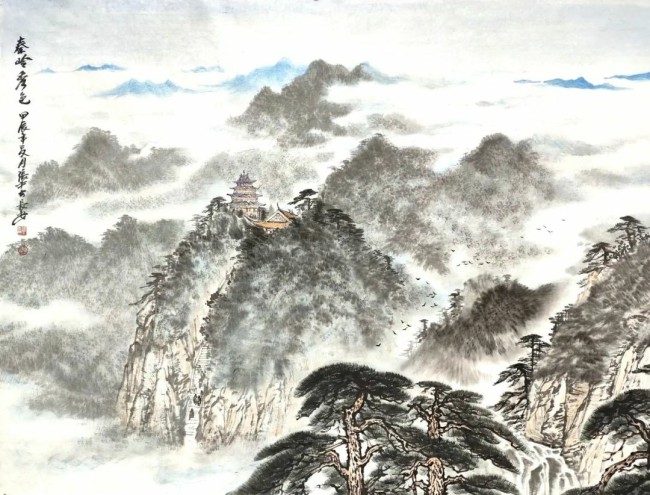 张平·山水花鸟画丨师古人亦师造化，笔墨酣畅意趣横生