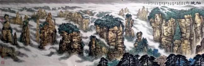 张平·山水花鸟画丨师古人亦师造化，笔墨酣畅意趣横生