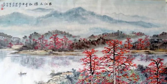 张平·山水花鸟画丨师古人亦师造化，笔墨酣畅意趣横生