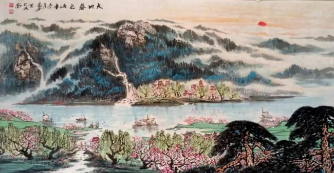 张平·山水花鸟画丨师古人亦师造化，笔墨酣畅意趣横生