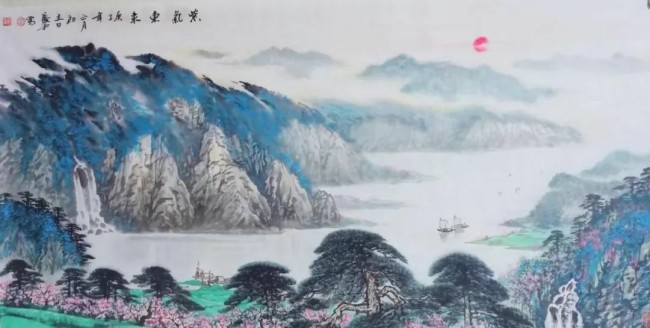 张平·山水花鸟画丨师古人亦师造化，笔墨酣畅意趣横生