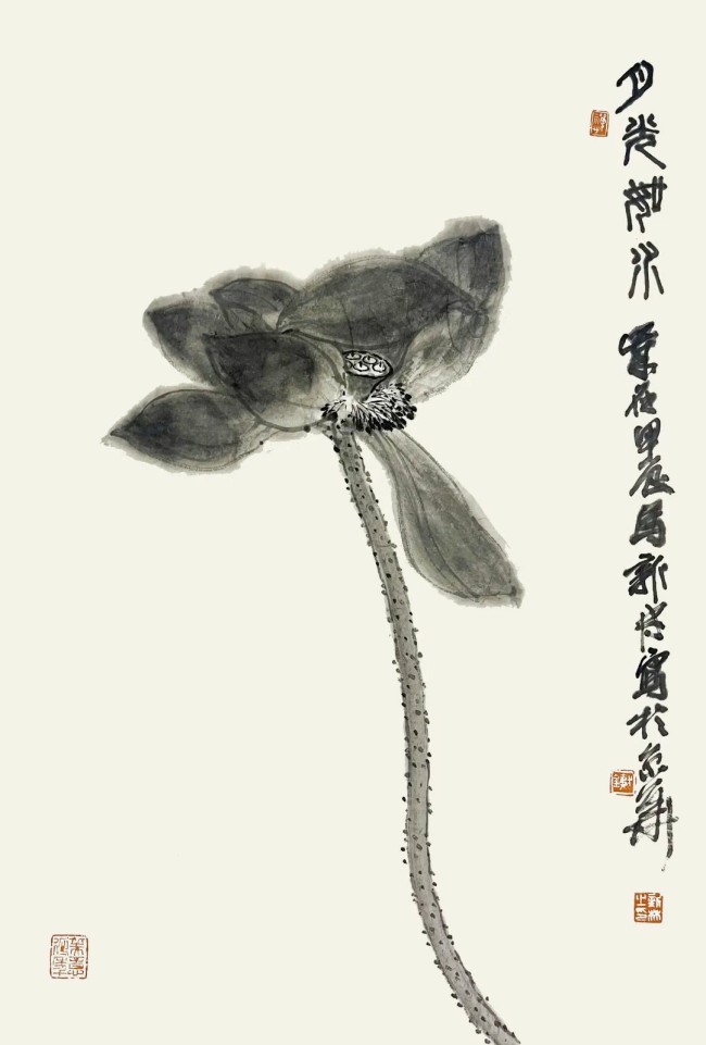 “乡携·迎75周年华诞 庆25周年回归——青澳双城中国画作品展”昨日在青岛开幕，展期至8月23日