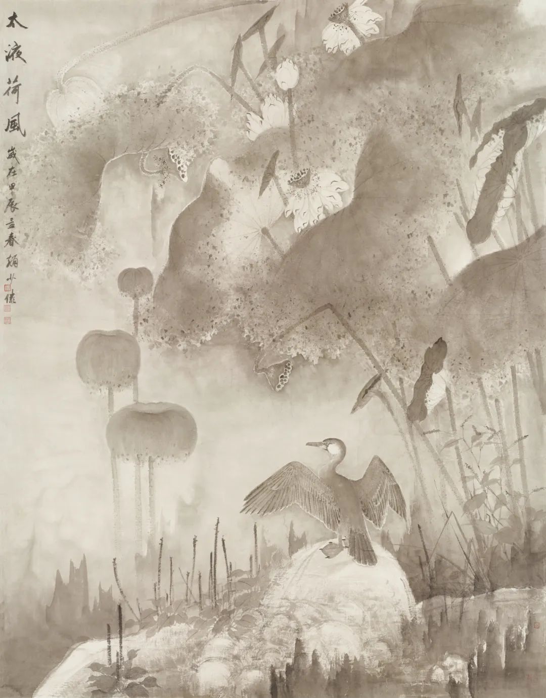 作品欣赏丨中国画 画文物——北京中轴线主题写生创作作品展（三）