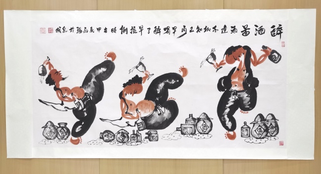 从北京到威海荣成，“齐鲁墨韵——吴永福中国画巡回展暨捐赠仪式”六地展完美收官