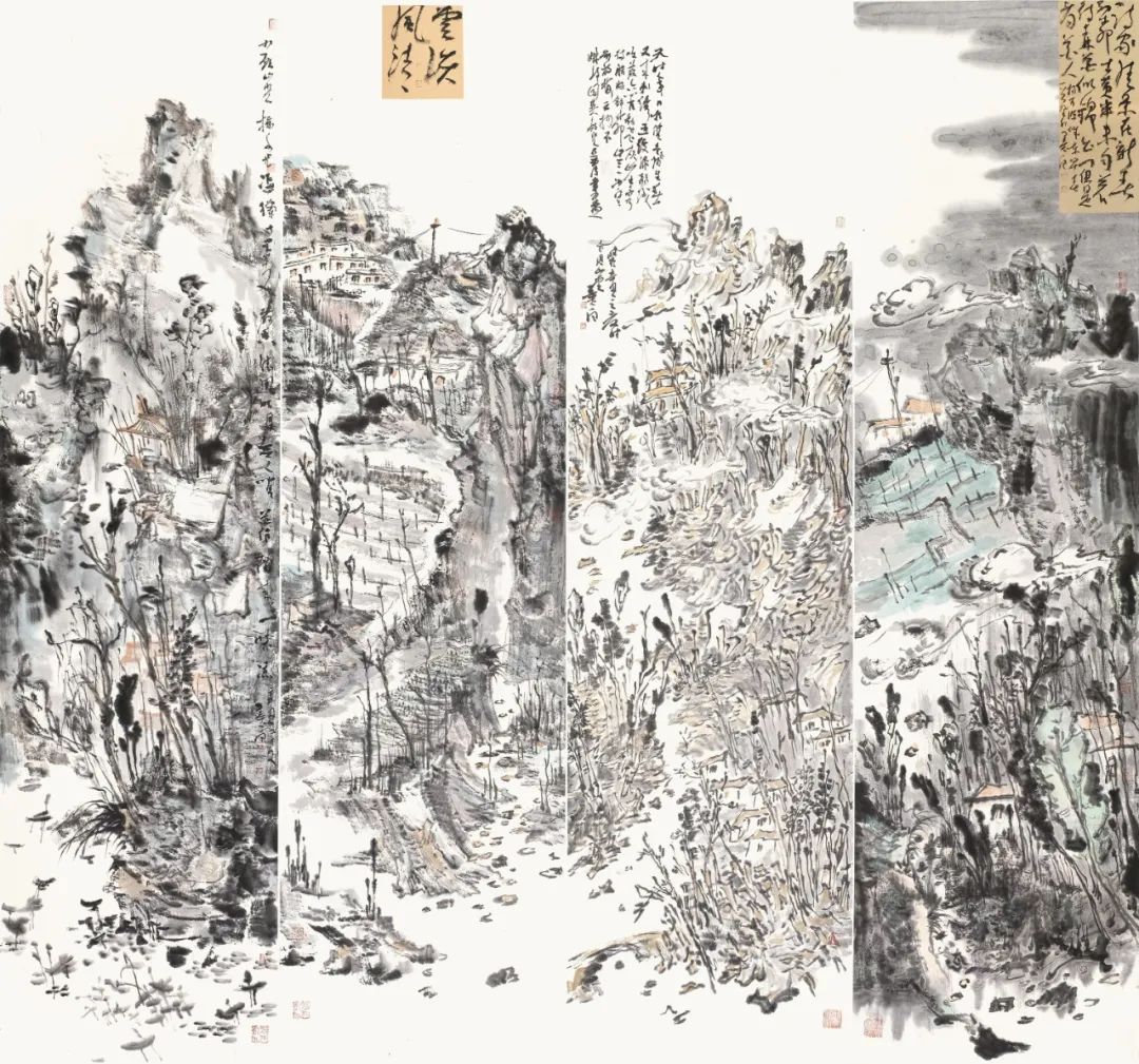 谭长德｜“潇湘风华——中国山水画作品展”述评