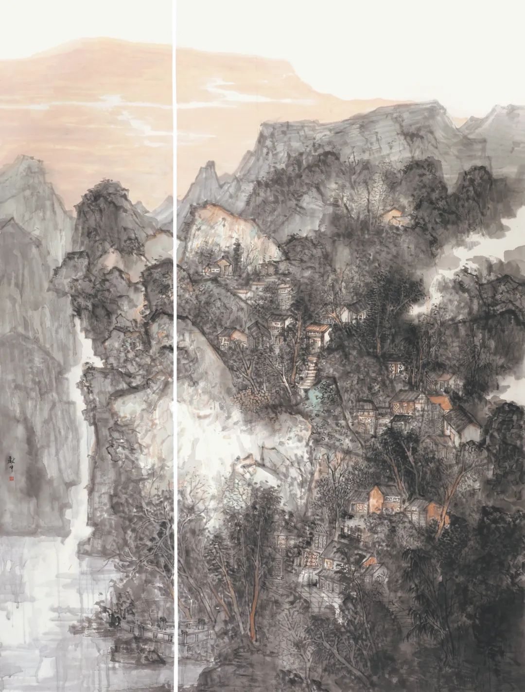 谭长德｜“潇湘风华——中国山水画作品展”述评