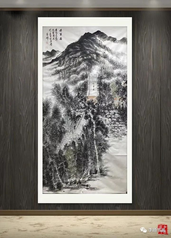 李琦 | 太行山写生作品：营造丰满充实的丘壑，体现劲风朗怀的意境