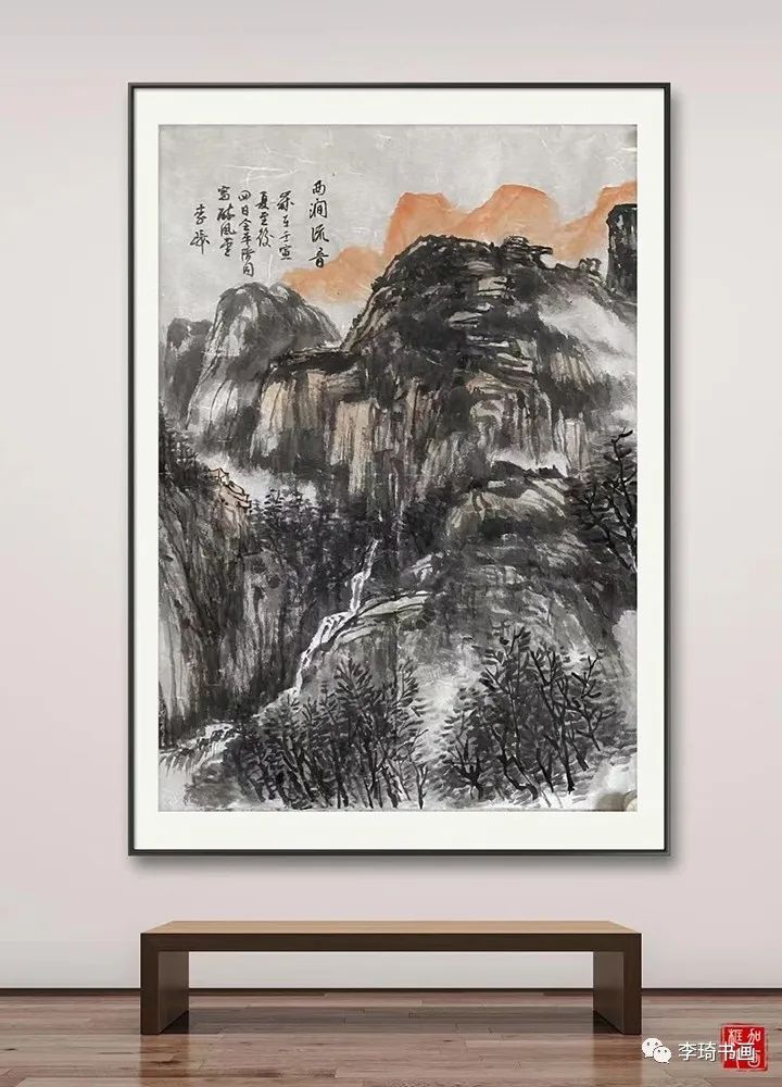 李琦 | 太行山写生作品：营造丰满充实的丘壑，体现劲风朗怀的意境