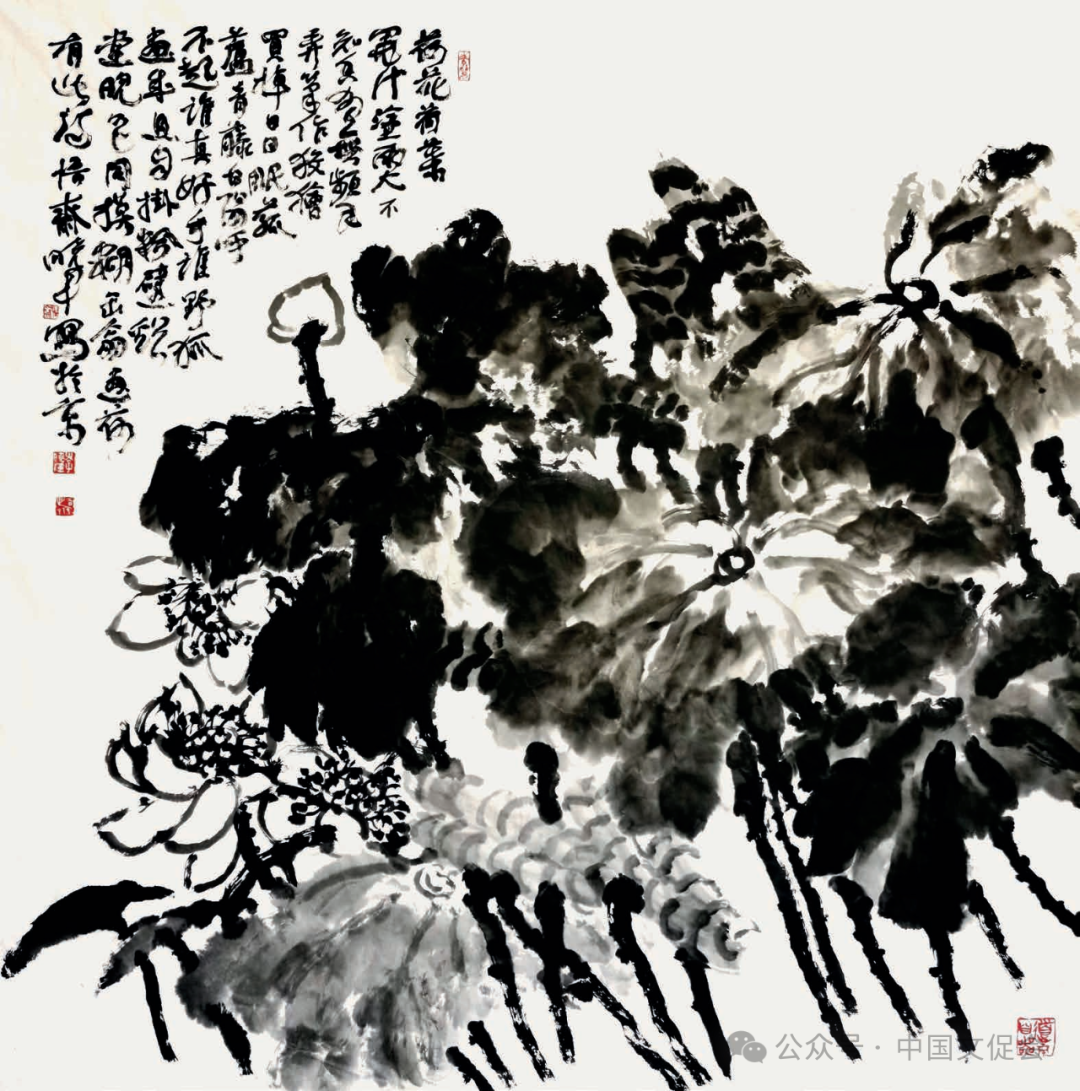 “心花”“新花”齐绽放 | 李晓军应邀参展“共筑和平——2024奥林匹克美术大会·巴黎”