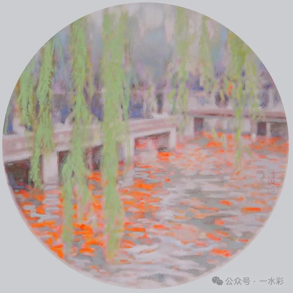 翟水良·色粉画 | 中国文化精神和东方生活的西式传达