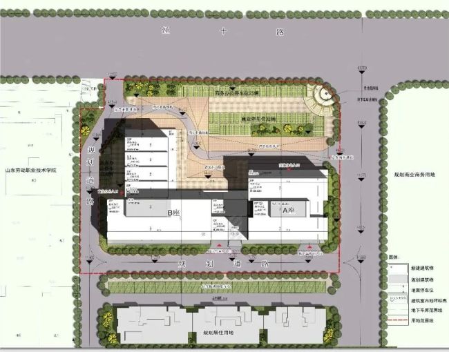 大卫国际建筑设计新作 | 济南远洋广场：老厂房蝶变多元化未来城市综合体