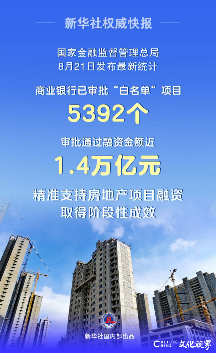 新华社权威发布：商业银行已审批房地产“白名单”项目超5000个，获批融资近1.4万亿元！