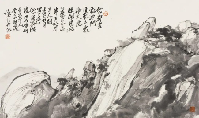 张纯彦：性灵近古雅，竹石皆灵逸 | “正青春——山东画院青年画院成立十周年写生成果汇展”