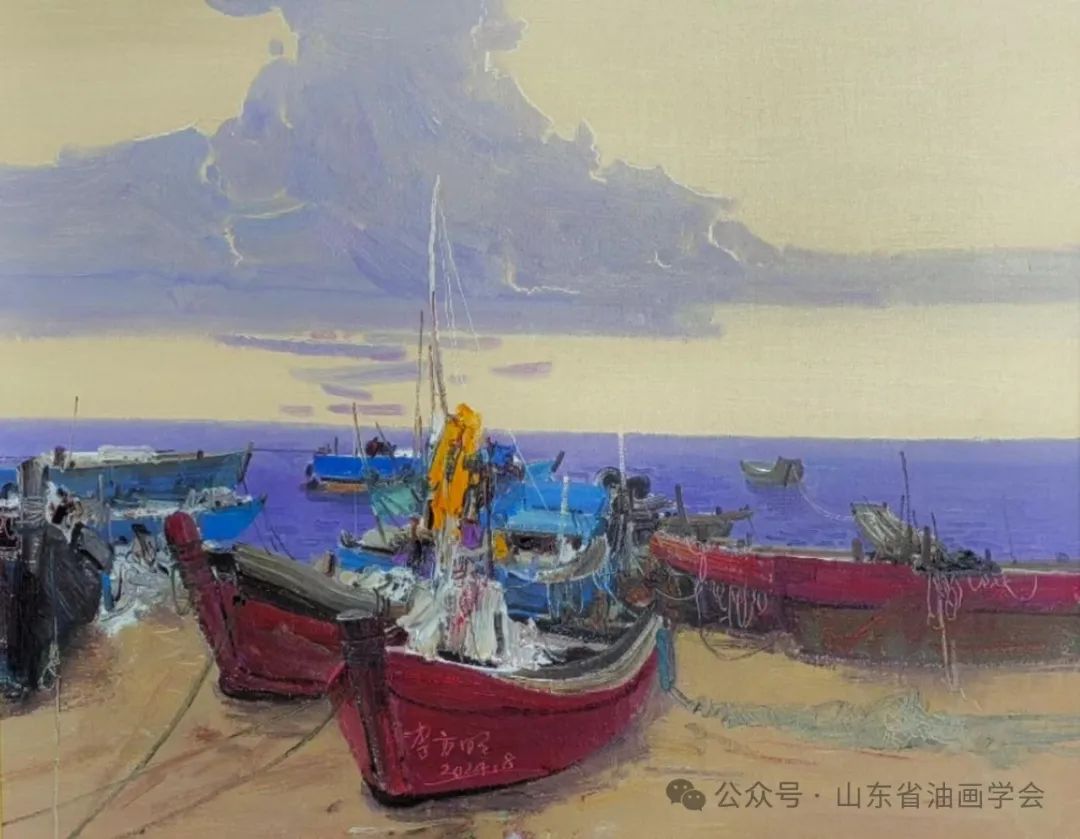 赏威海旖旎风光，绘海岸绮梦画卷 | 中国油画家海岸写生作品（第一季）雅赏