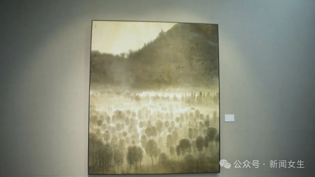 感受庐山“真面目”丨“在匡庐·两个人的风景——徐榕、霍标水墨画作品展”在扬州市美术馆开幕