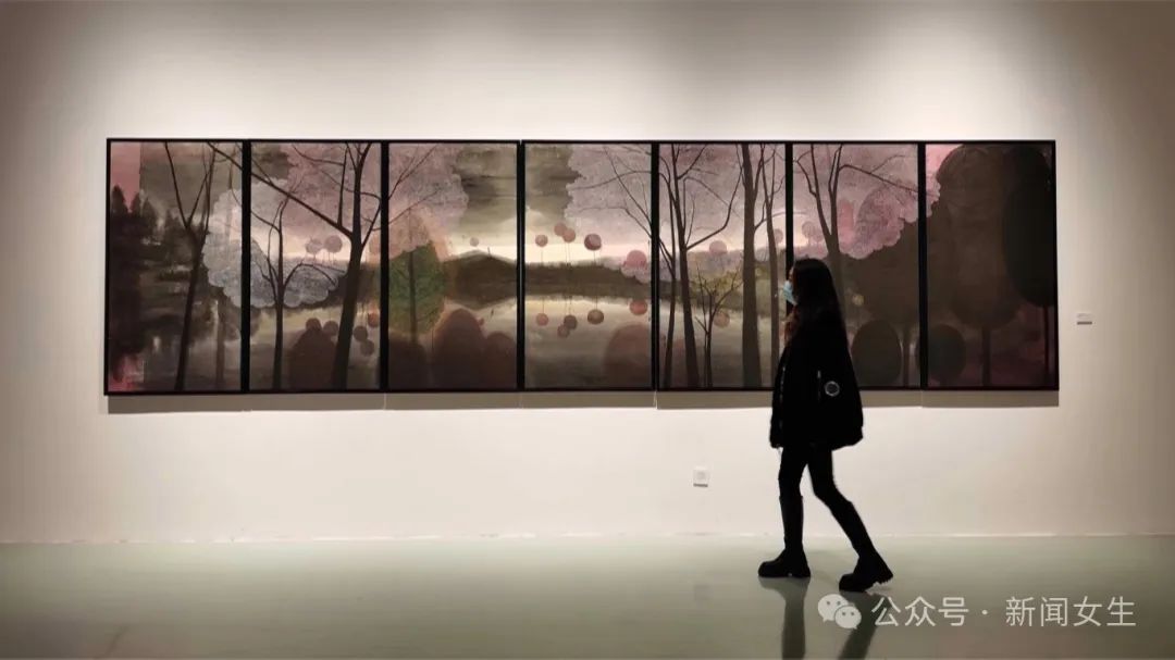 感受庐山“真面目”丨“在匡庐·两个人的风景——徐榕、霍标水墨画作品展”在扬州市美术馆开幕