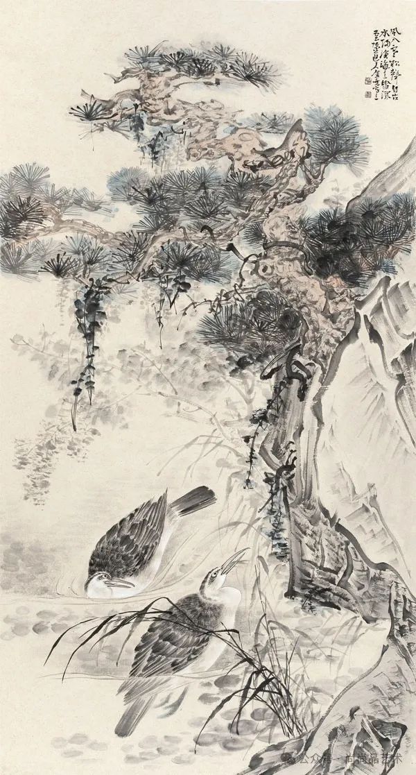 白金尧·花鸟画丨清雅古意出静境，空灵淡远写自然