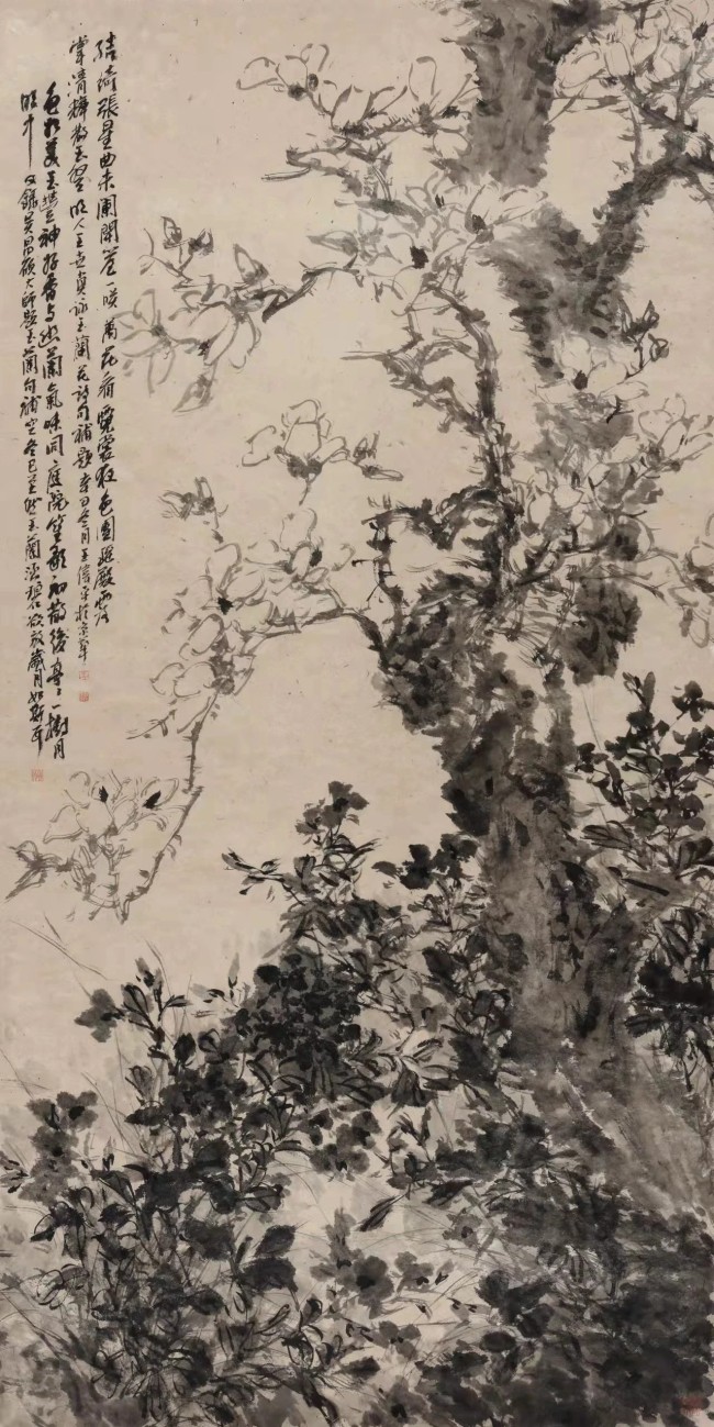 王伟平·花鸟画丨妙处全在“青藤白阳”间