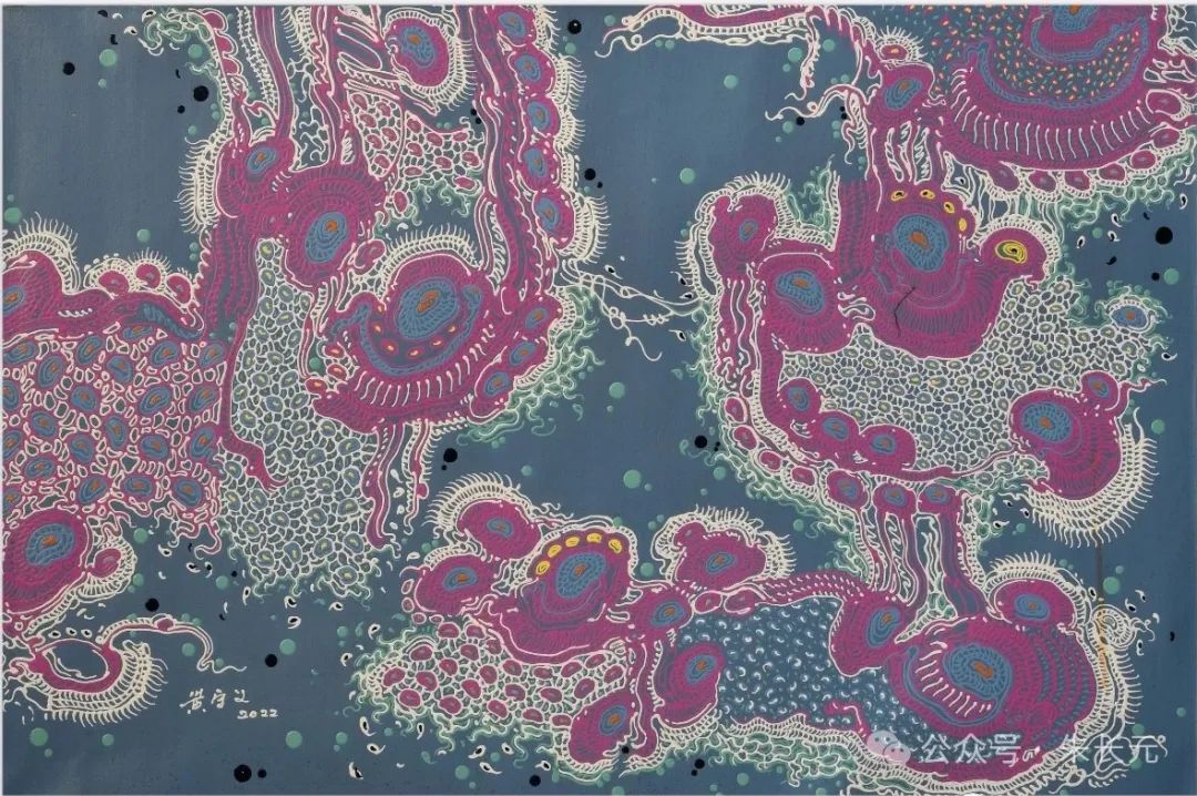 朱长元 | 抽象艺术家黄守义：用艺术的唯美，呈现生命律动的力量