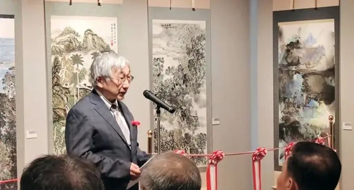 “水墨自贸港 ——‘海南画派’中国画名家（日本）邀请展”在东京开幕