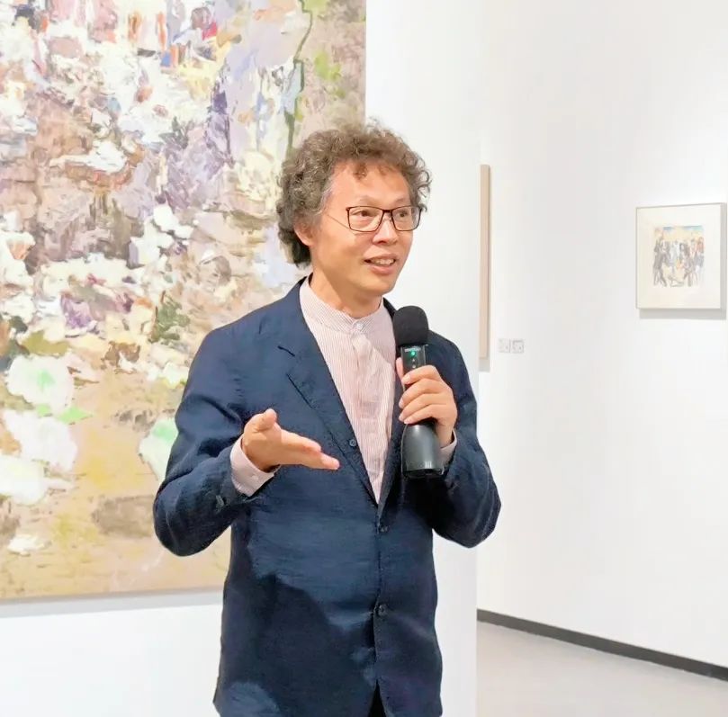 “我们走进文徵明的园子——张淳大宝绘画展”昨日开幕，展期至10月9日