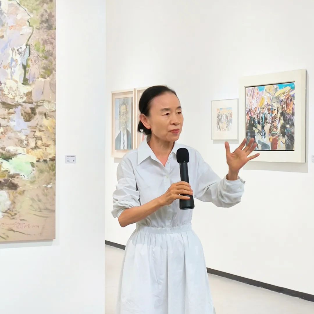 “我们走进文徵明的园子——张淳大宝绘画展”昨日开幕，展期至10月9日