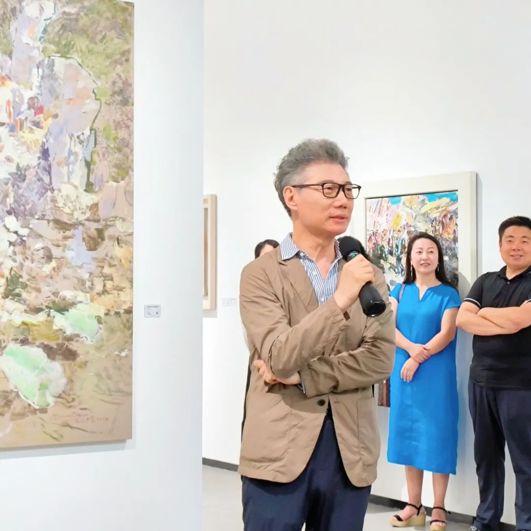 “我们走进文徵明的园子——张淳大宝绘画展”昨日开幕，展期至10月9日