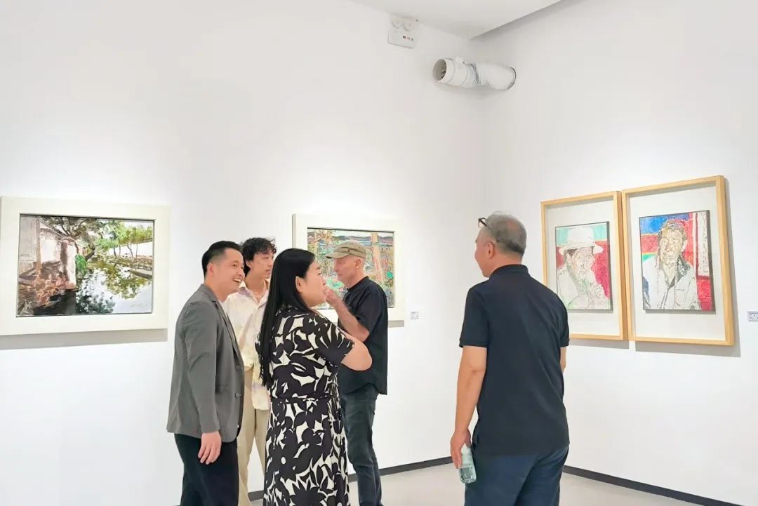 “我们走进文徵明的园子——张淳大宝绘画展”昨日开幕，展期至10月9日