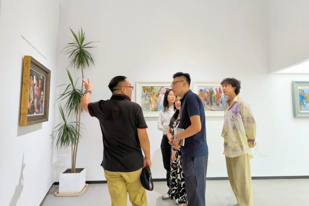 “我们走进文徵明的园子——张淳大宝绘画展”昨日开幕，展期至10月9日