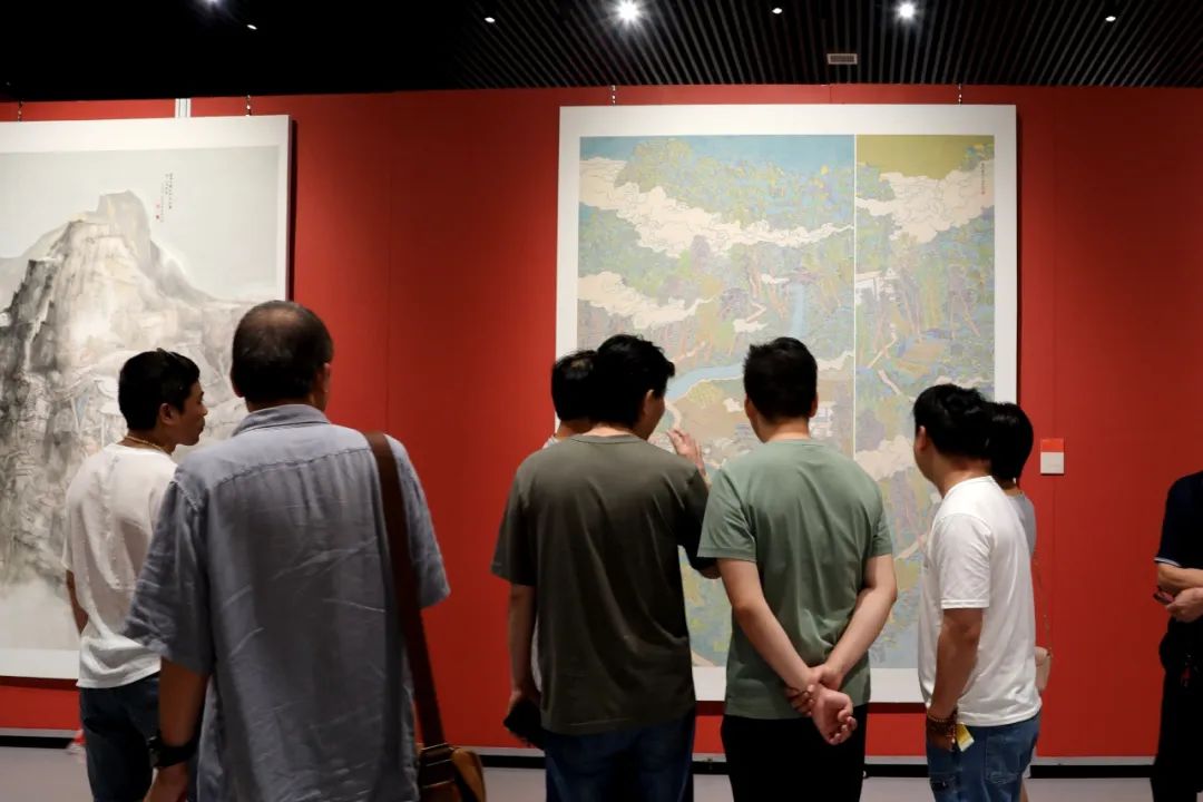 “潇湘风华——中国山水画作品展”昨日在衡阳开幕，展期至10月4日