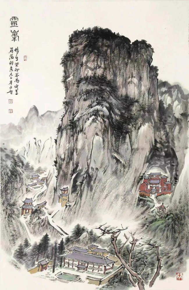 李延智·山水画丨将自然山水转为笔墨之韵，以书法用笔运思画幅之神