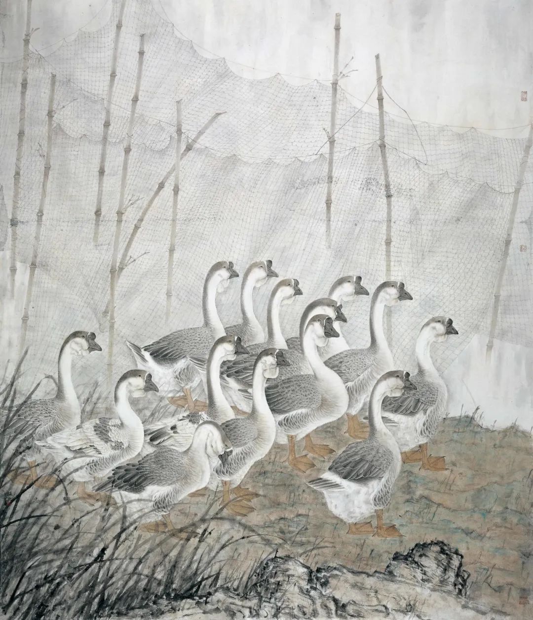 画里中国·湾区新境 | “曲径寻幽·许晓彬中国画作品展”今日在深圳开展，展期至10月7日