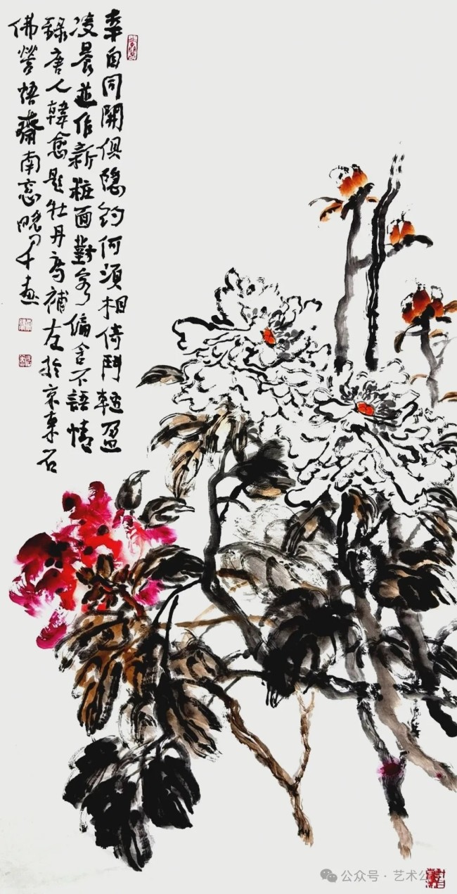 融书法笔墨、绘花鸟意趣，著名画家李晓军应邀参展“与大家同行·中国书画名家作品云展”