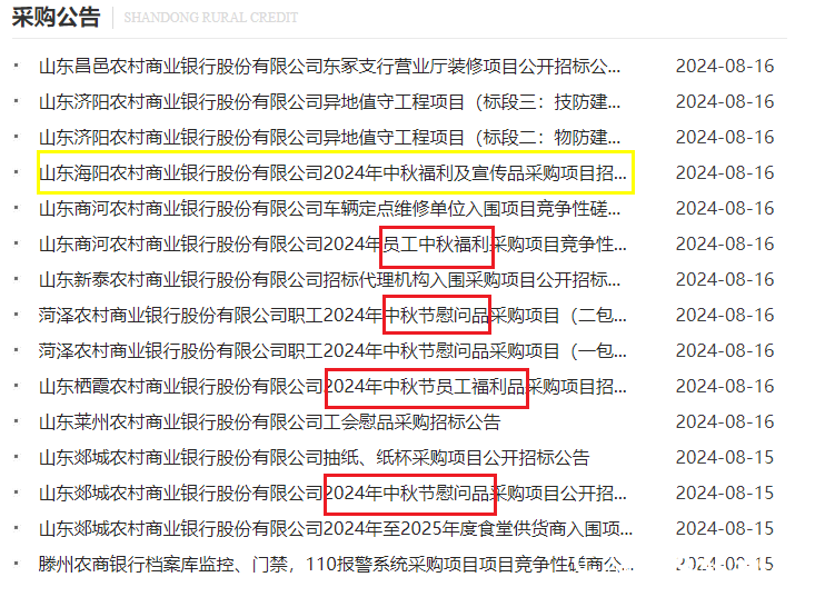 山东海阳农商银行：中秋采购“宣传鱼”，67%股权被质押给空壳公司