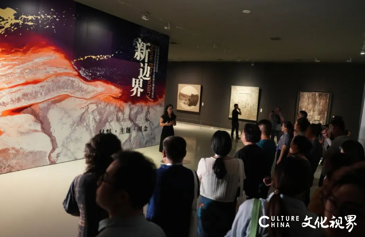  “新边界——山东美术馆馆藏综合材料绘画研究展” 学术导览·漫谈活动成功举办