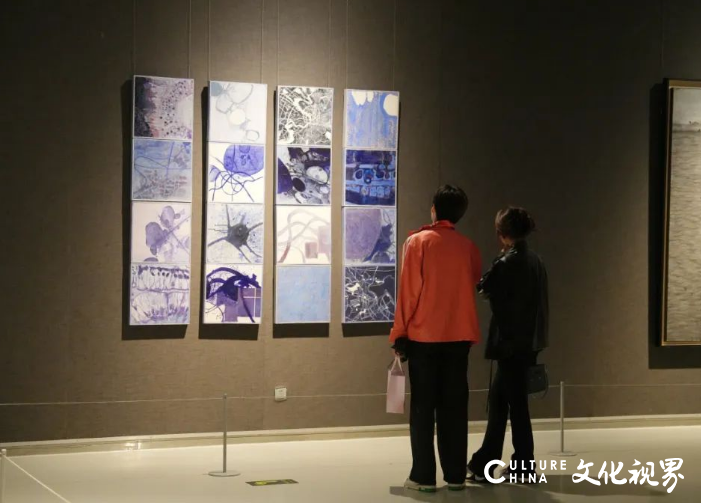  “新边界——山东美术馆馆藏综合材料绘画研究展” 学术导览·漫谈活动成功举办