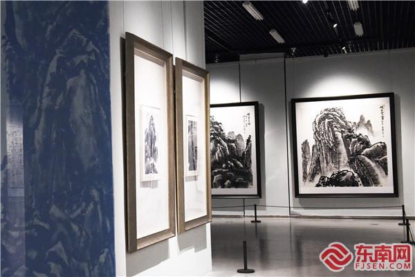 “砚边行——徐里 潘文海书画作品展”在福建省美术馆开幕