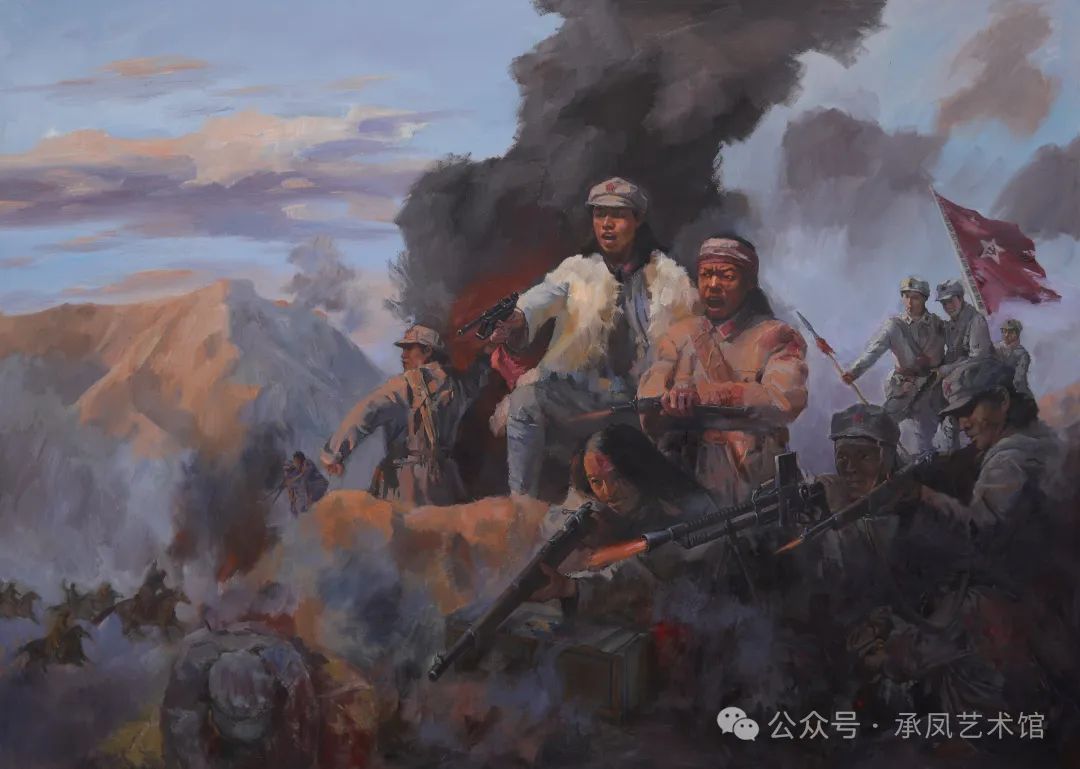 周武发油画作品图片