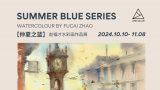 诗一样的水彩画 | “仲夏之蓝——赵福才水彩画作品展”在温哥华开展，展期至11月8日