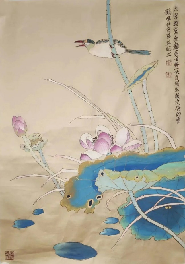 著名画家时鹤鸣应邀参展“庆祝建国75周年——当代书画名家学术邀请展”