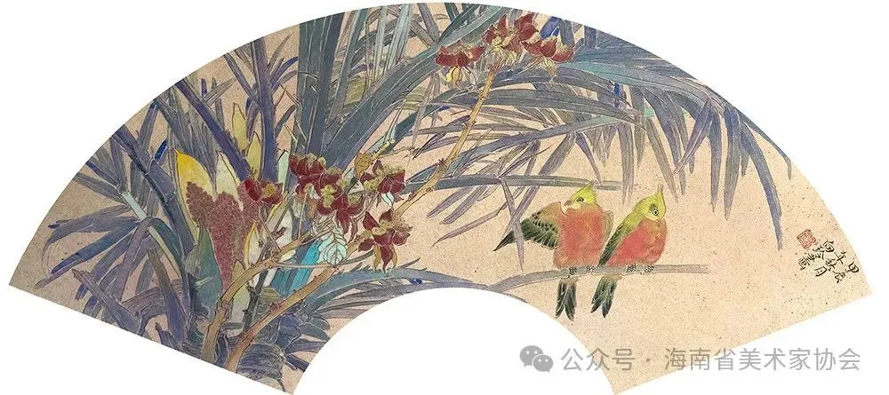 “花间物语——卢向玲中国花鸟画作品展”将于明日在新加坡开幕