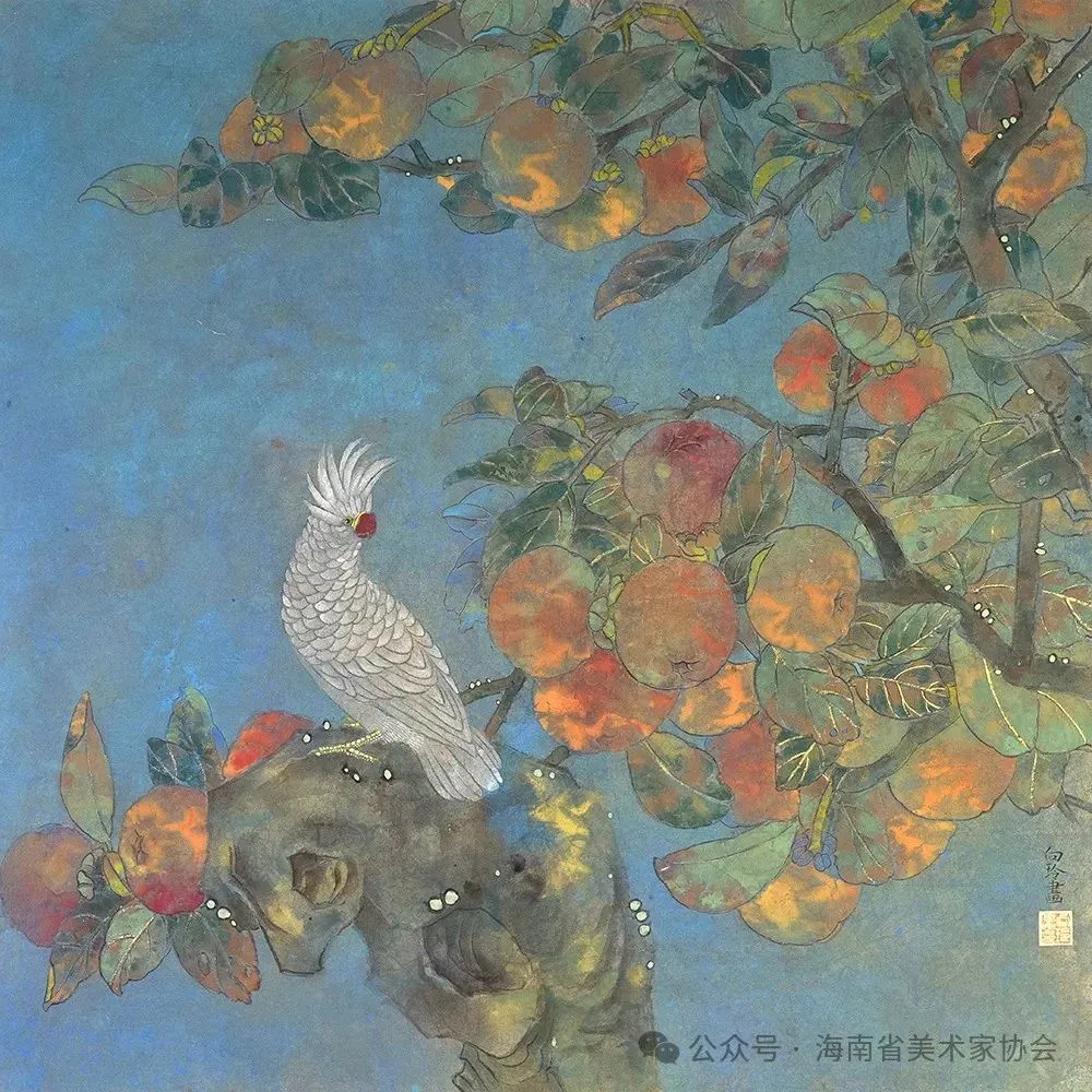 “花间物语——卢向玲中国花鸟画作品展”将于明日在新加坡开幕