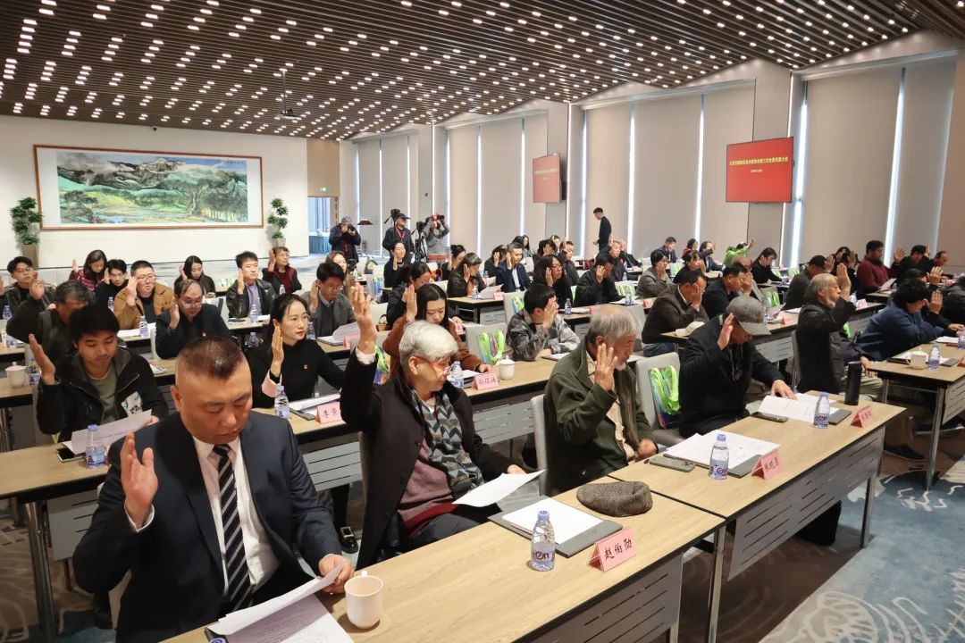 北京市朝阳区美术家协会第三次会员代表大会昨日召开，李雪松当选新一届主席