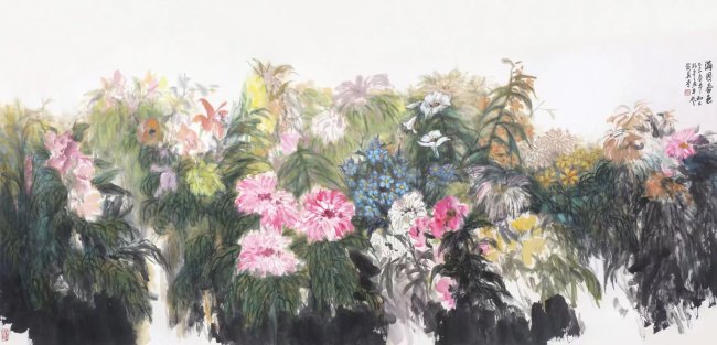 画家孔奇丨国画油画水粉画，画画走心；人物山水花鸟画，笔笔在意